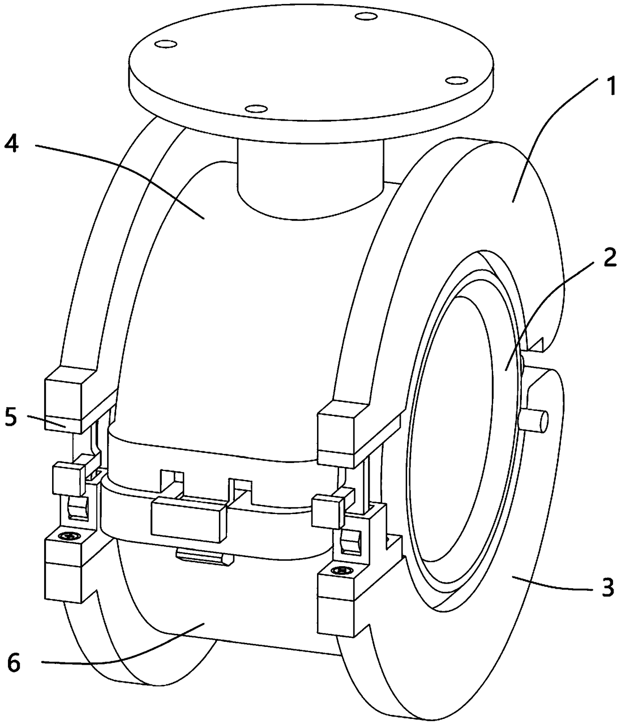 Tail end execution device of upper limb rehabilitation robot