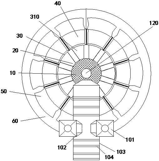 Integrated fish ball division multi-station weighing machine and utilization method thereof