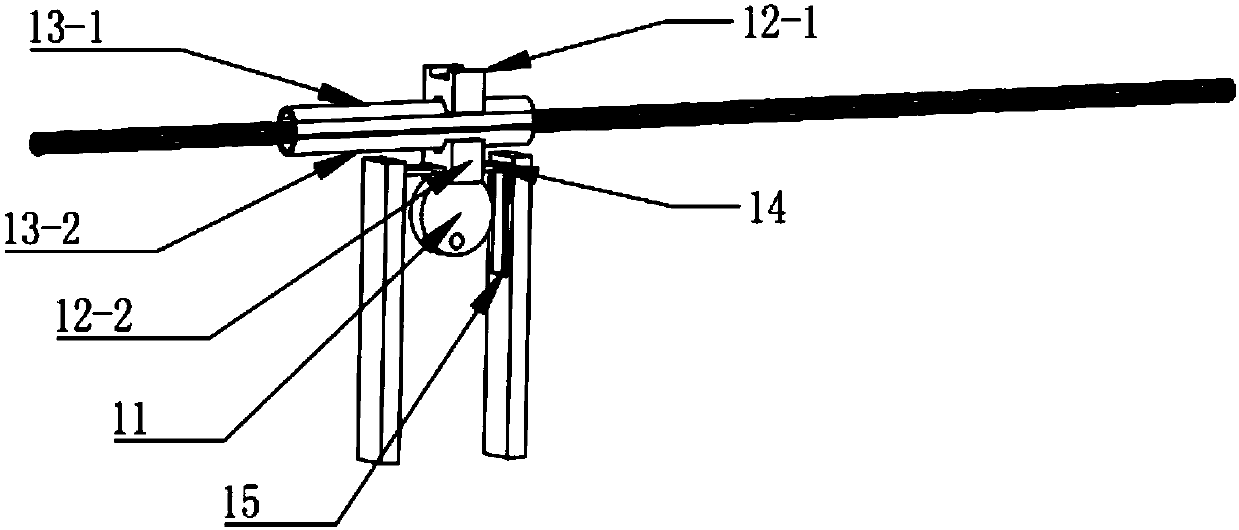 Overhead ground wire repair device