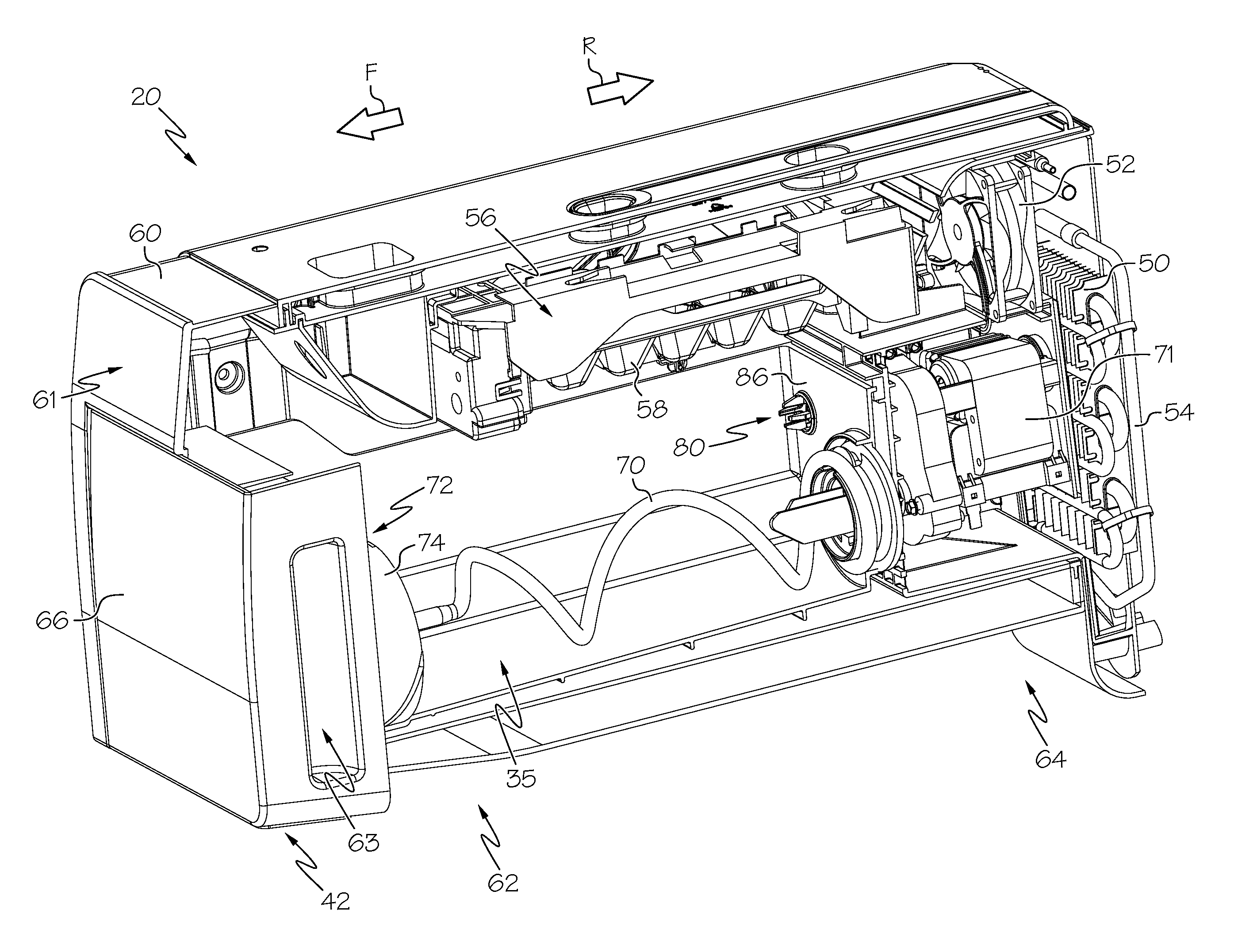 Ice maker for a refrigeration appliance
