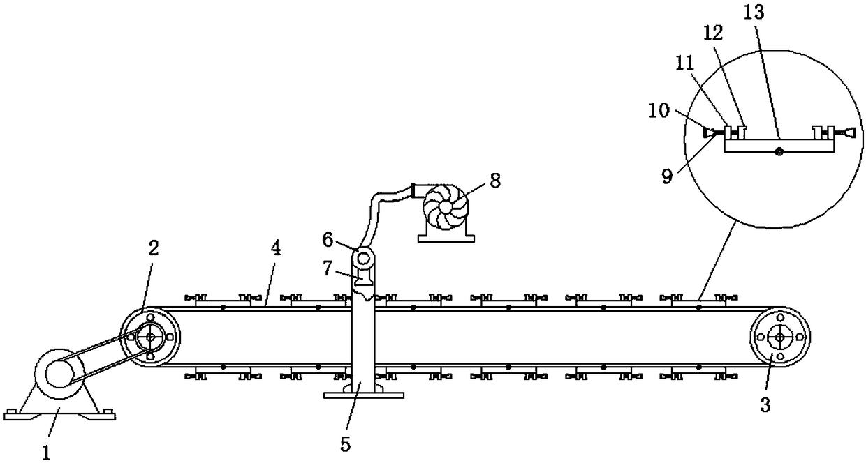 Lithium battery code spraying and loading device