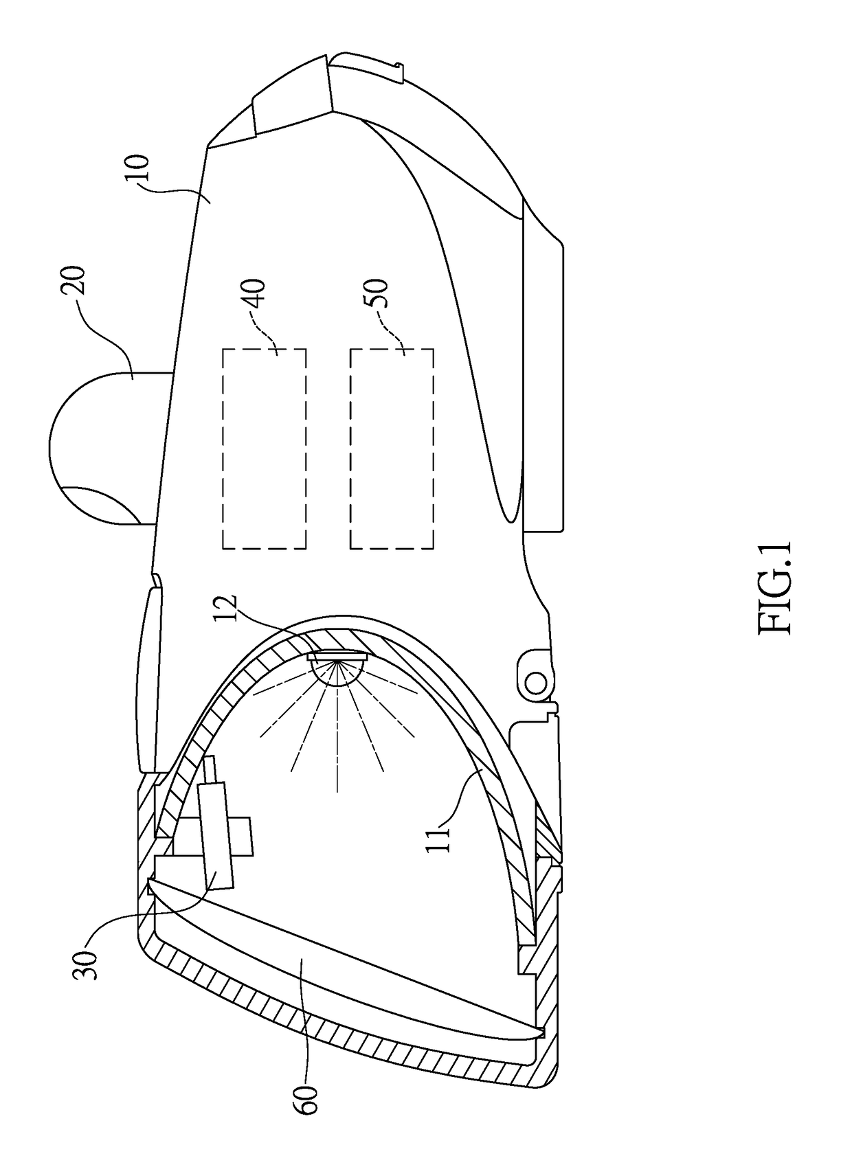 Bicycle lighting device