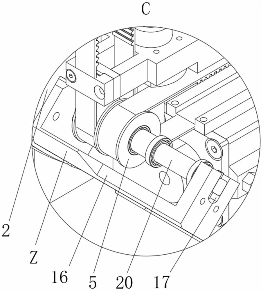 Four-jaw chuck for laser pipe cutting machine