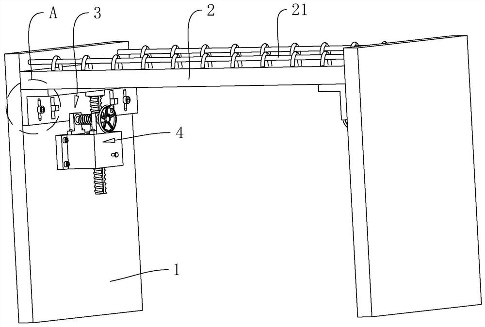 A prefabricated house construction laminated board installation structure and construction method thereof