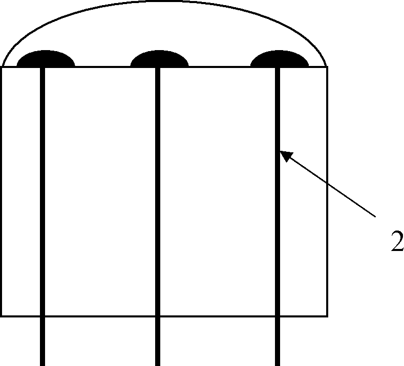 Microelectrode array sensor as well as preparation method and stripping voltmeter detection method thereof