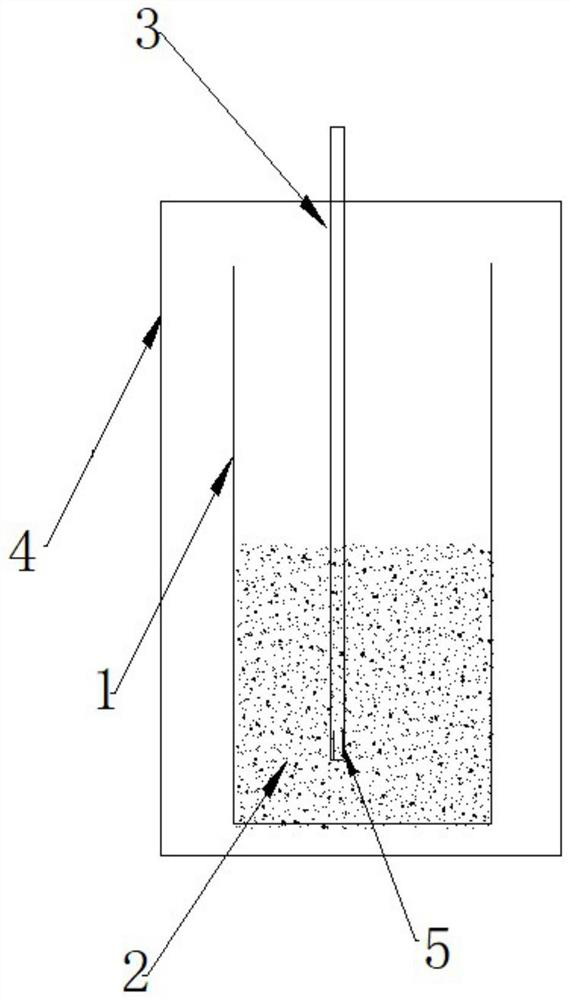 Method for removing carbon deposition on inner wall of air inlet pipe in CVD (Chemical Vapor Deposition) grown graphene powder