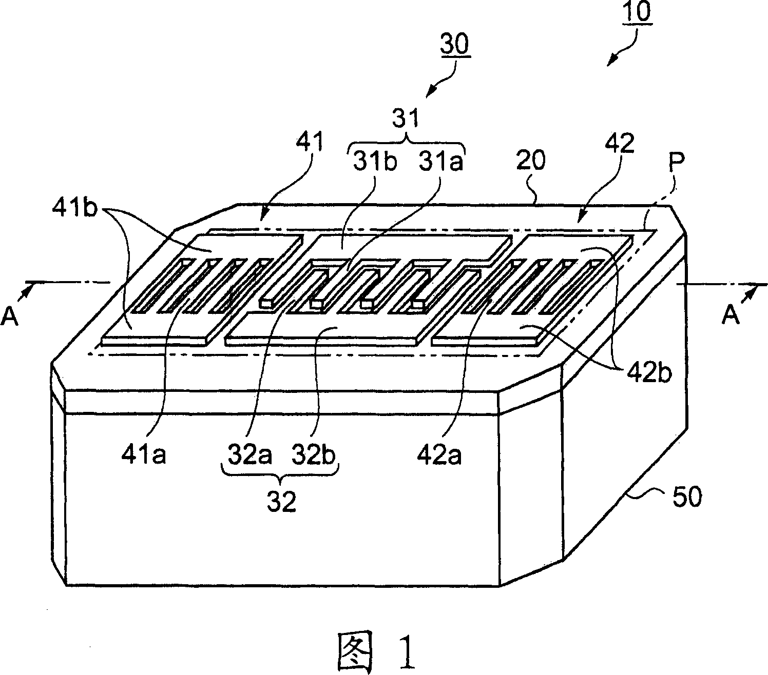 Lamb wave type high frequency device and manufacturing method thereof