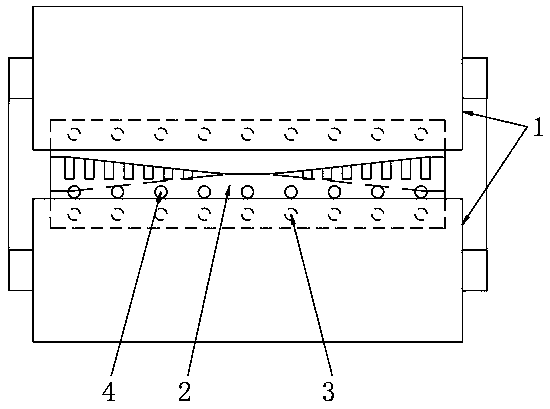 Flying shear for rolled steel plates