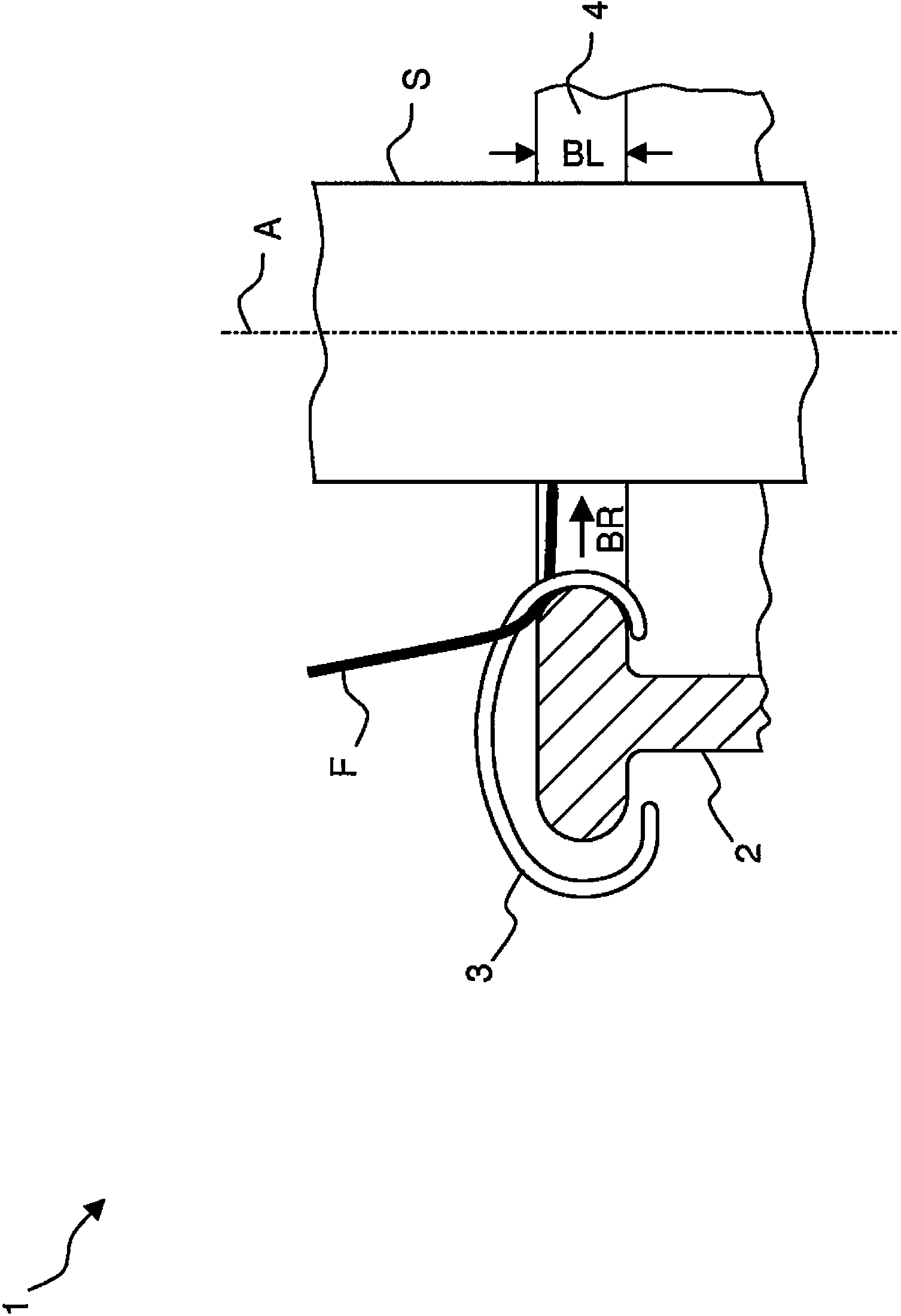 Thread guiding ring for a spinning machine or a twisting machine