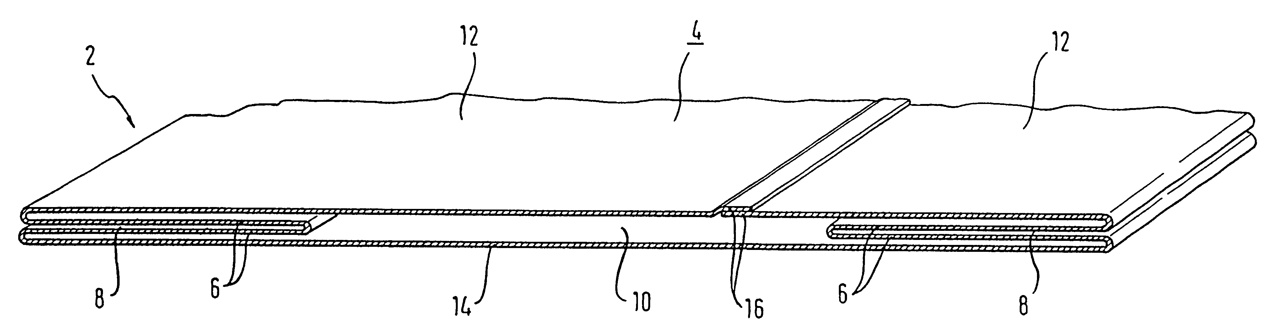 Method and intermediate product for producing a hollow body and a hollow body produced by said method