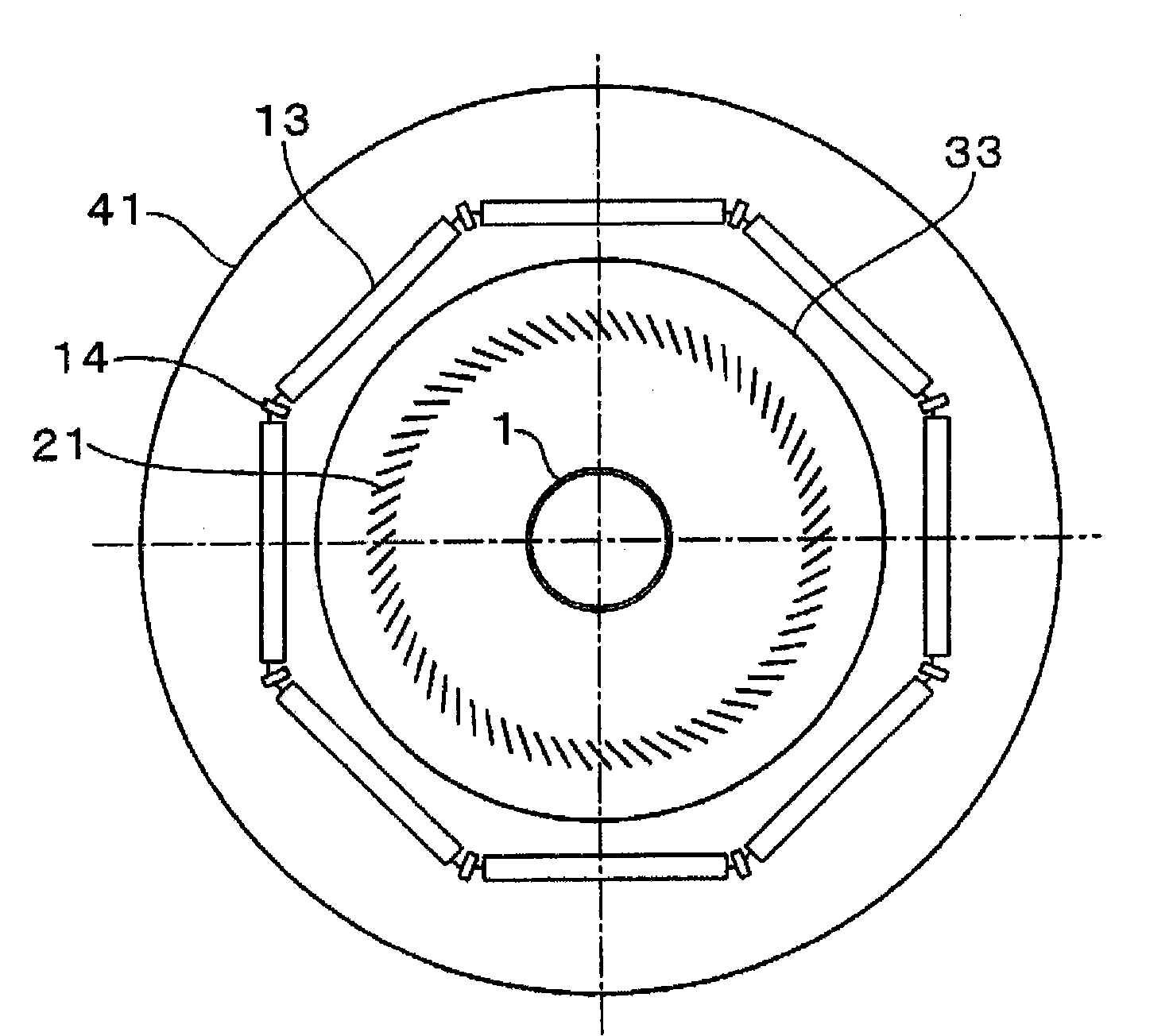 Classification device, standing pulverizer using the classification device, and coal burning boiler apparatus