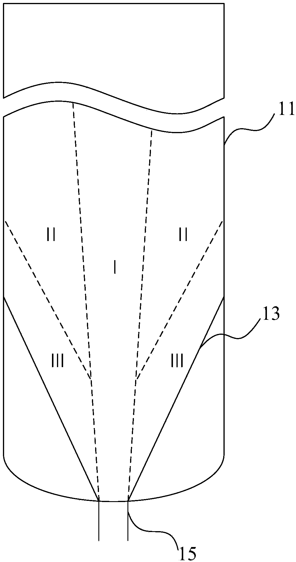 Method for improving internal fluidizing condition of fluidized bed equipment