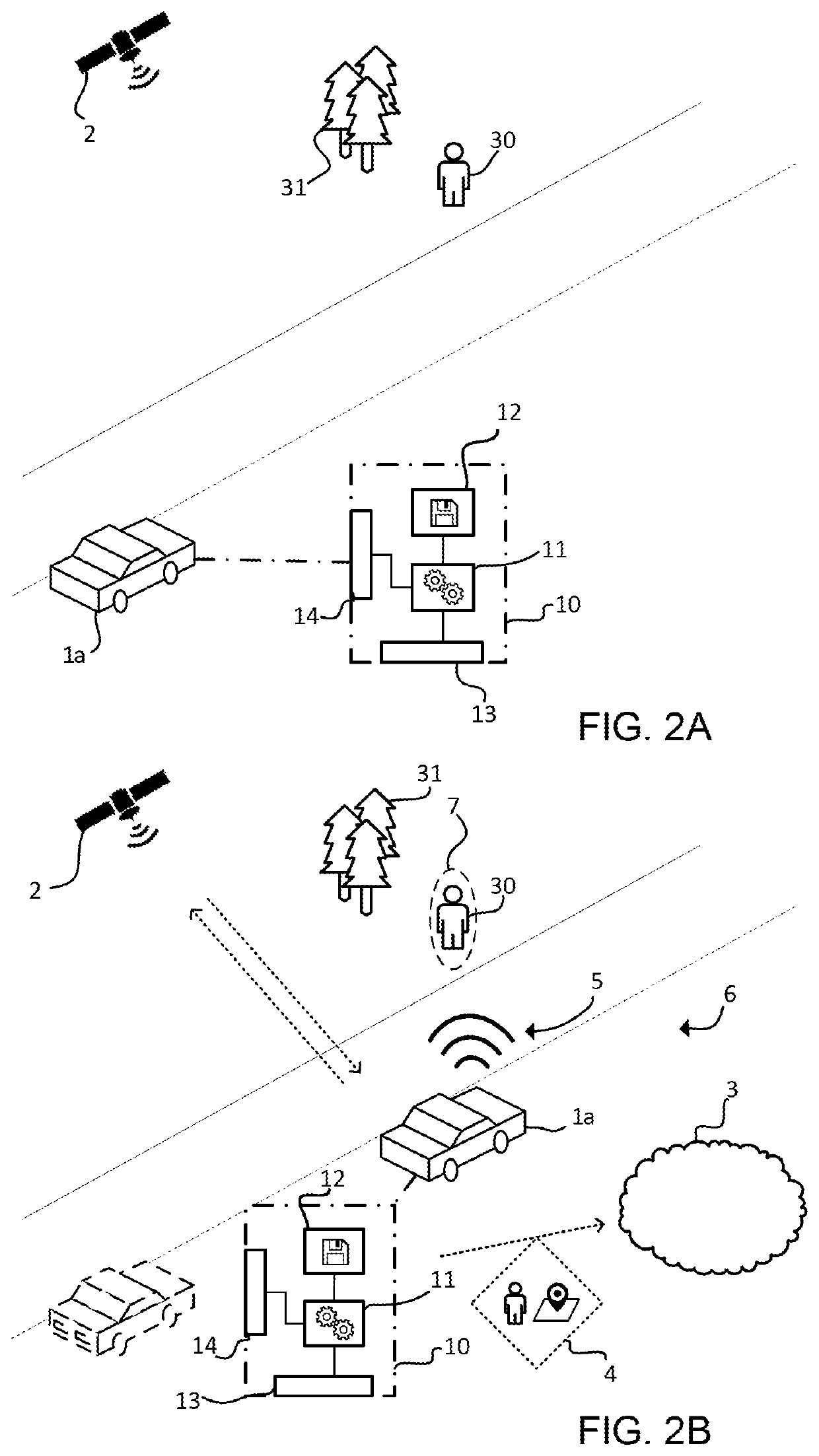 Control of activation threshold for vehicle safety systems