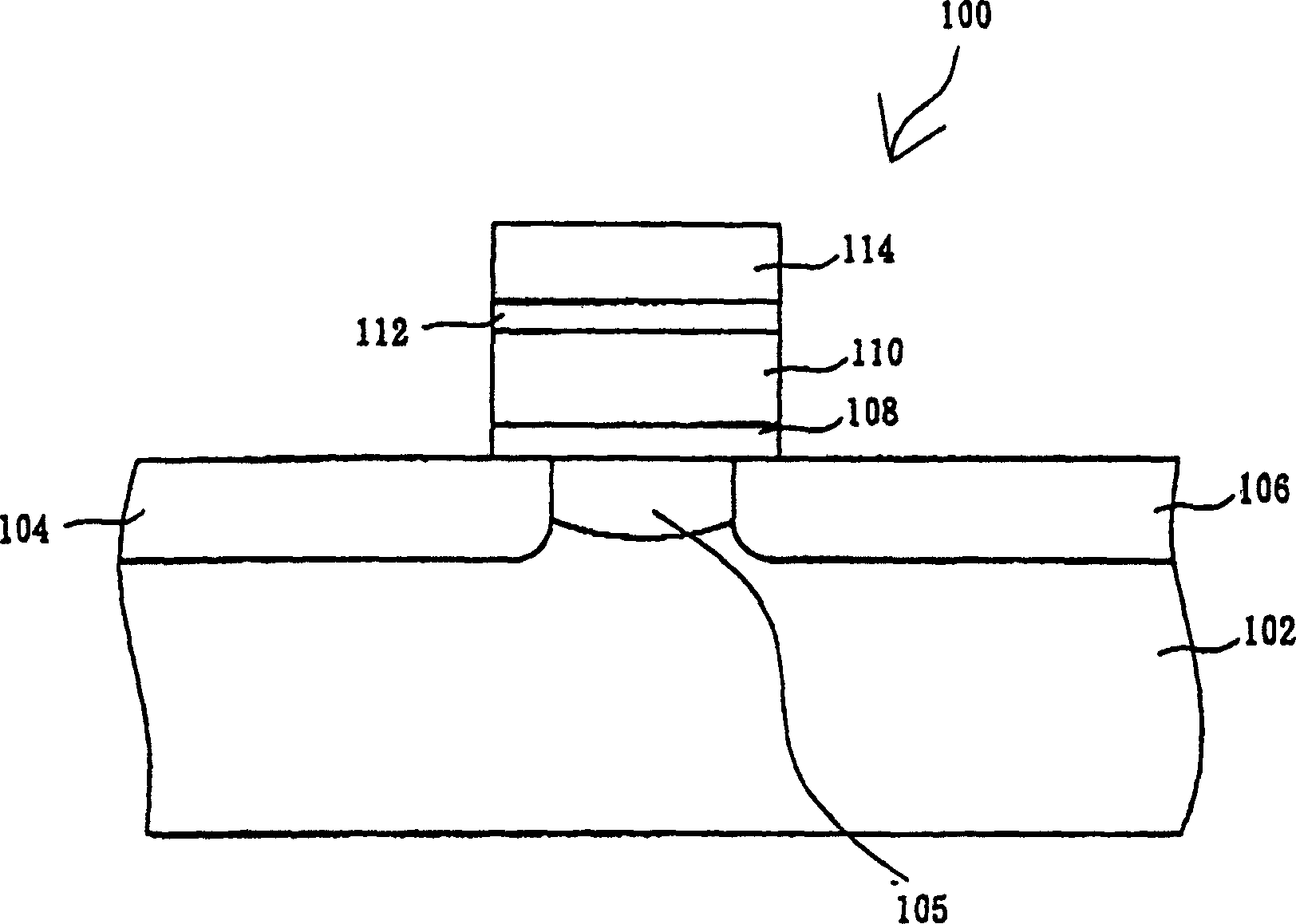 Structure of flash memory cell and method for making the same