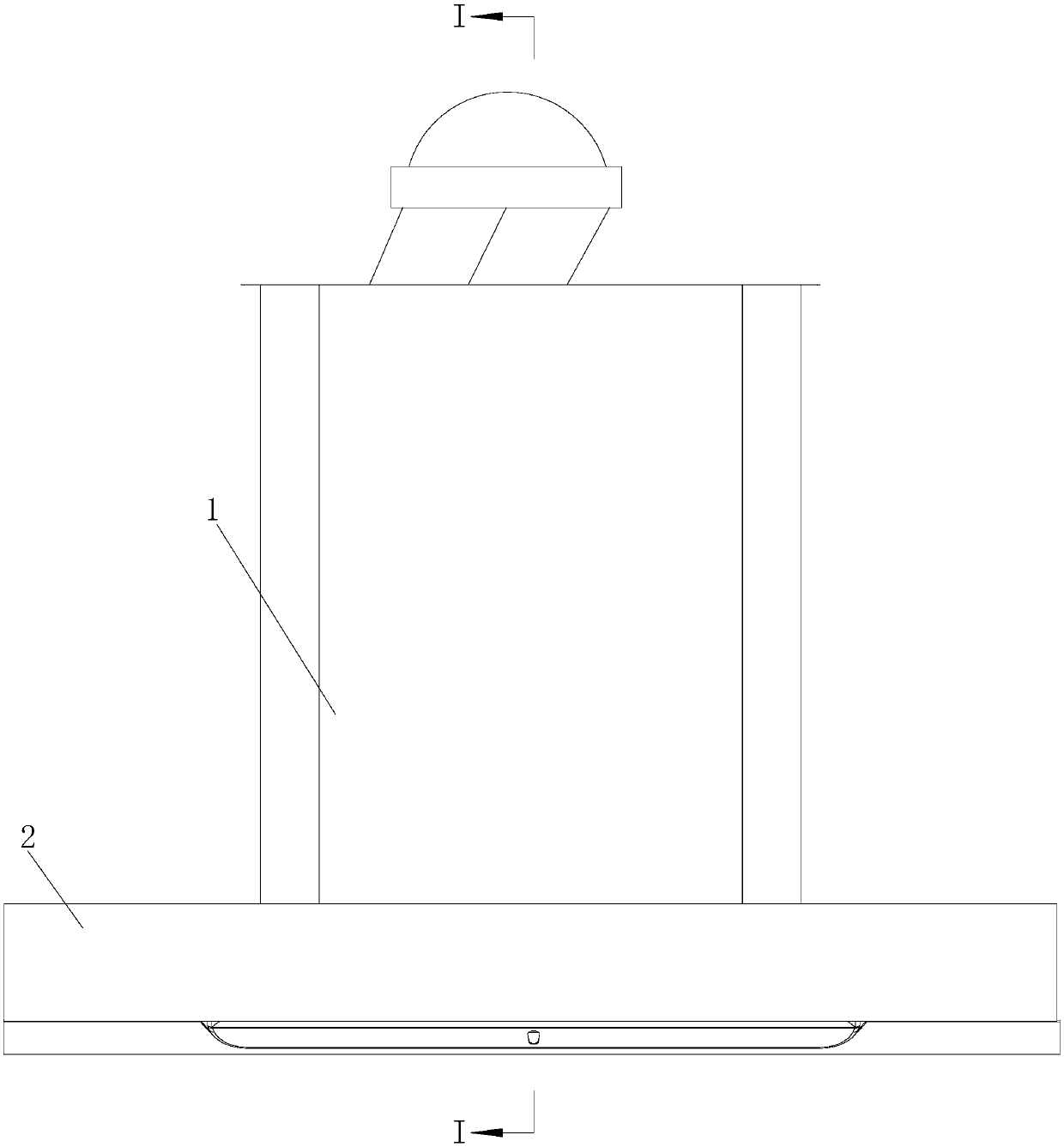 Extractor hood with fume shunting device and method for fume shunting