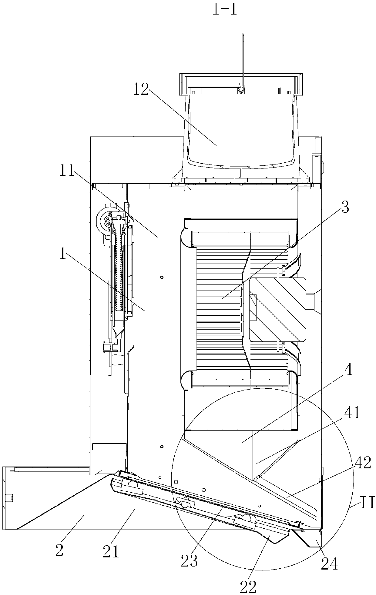 Extractor hood with fume shunting device and method for fume shunting