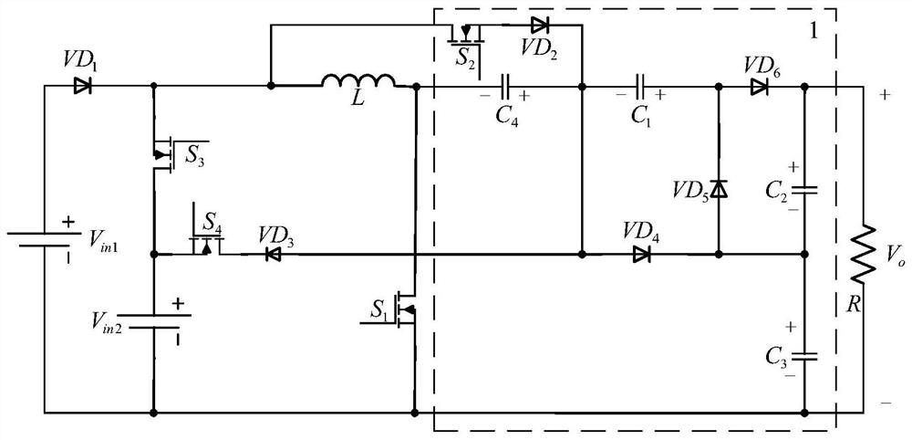 High Gain Three-Port DC-DC Converter Based on Switched Capacitor