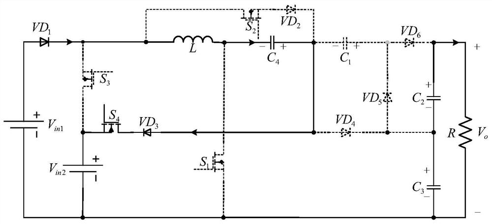 High Gain Three-Port DC-DC Converter Based on Switched Capacitor