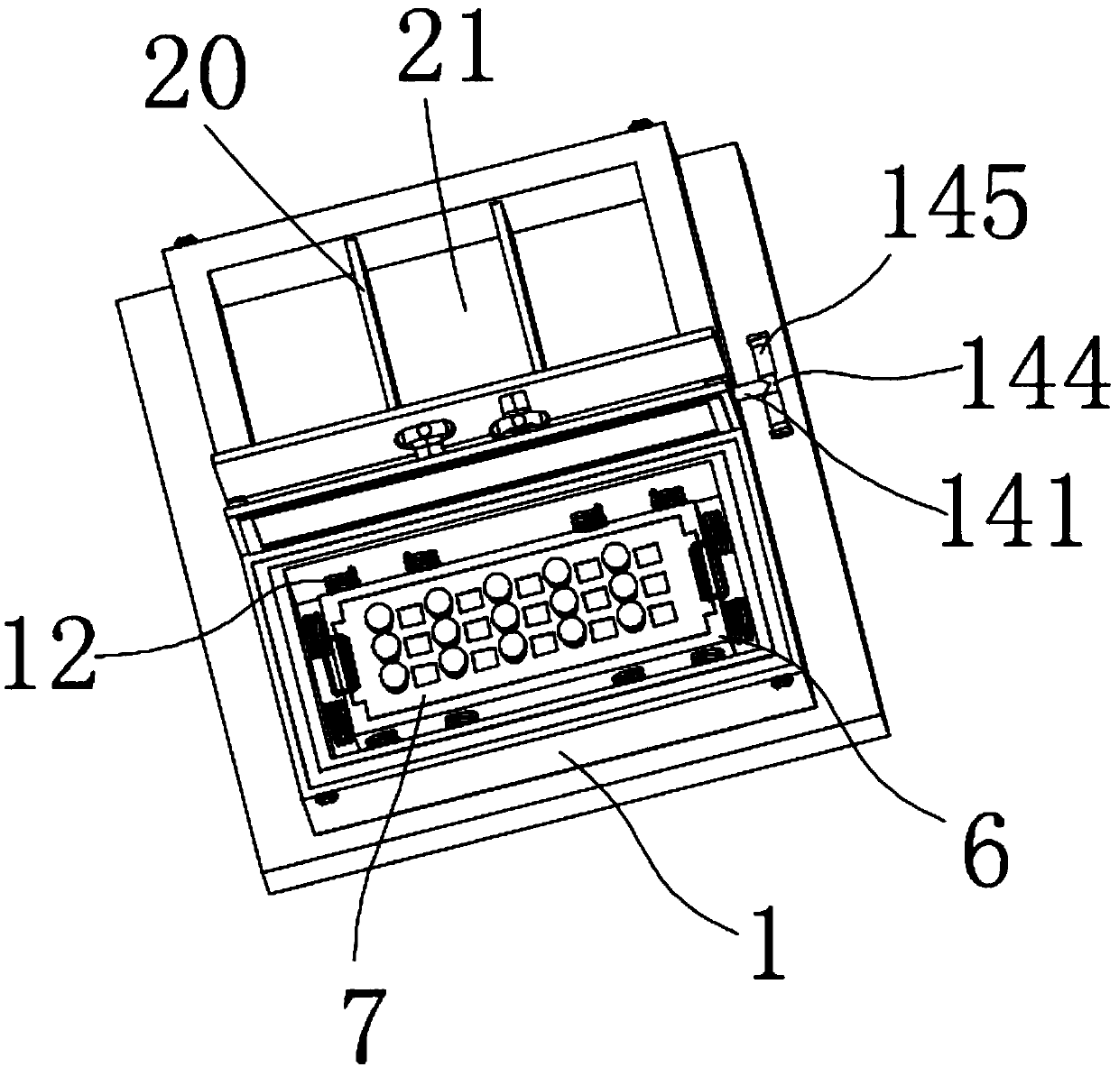 Cell preservation device for cell engineering and convenient to carry