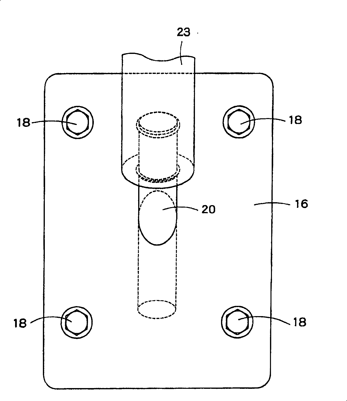 Flange structure