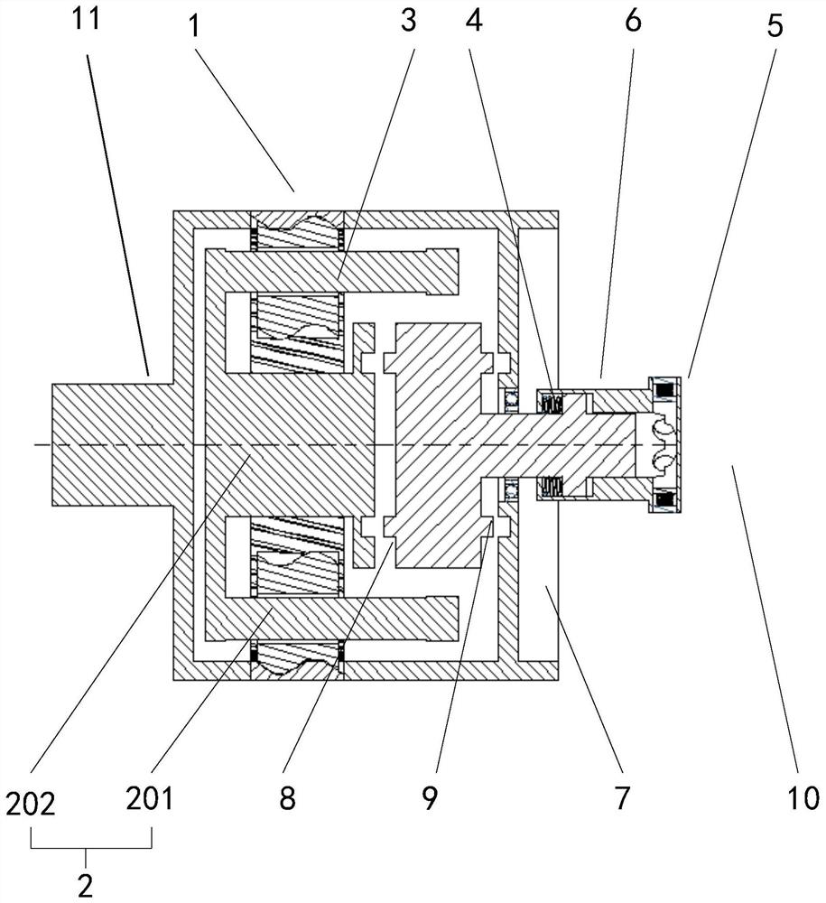 A gear shifting device and a vehicle