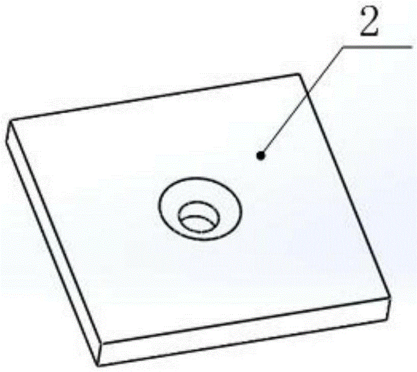 Bonded insert mounting tensioner