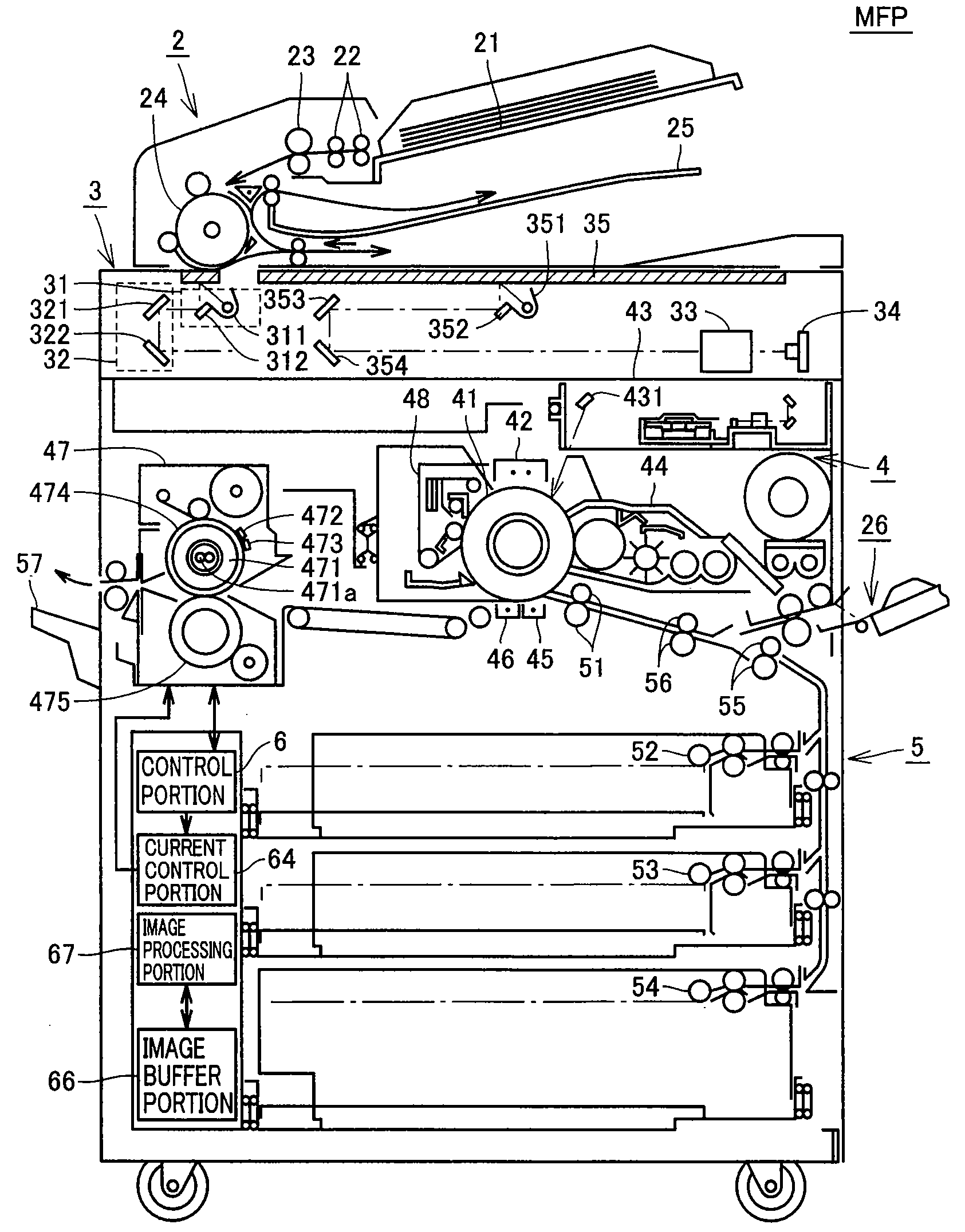 Image formation apparatus including hot-roll type fixing device and method for determining malfunction of temperature sensor in the same