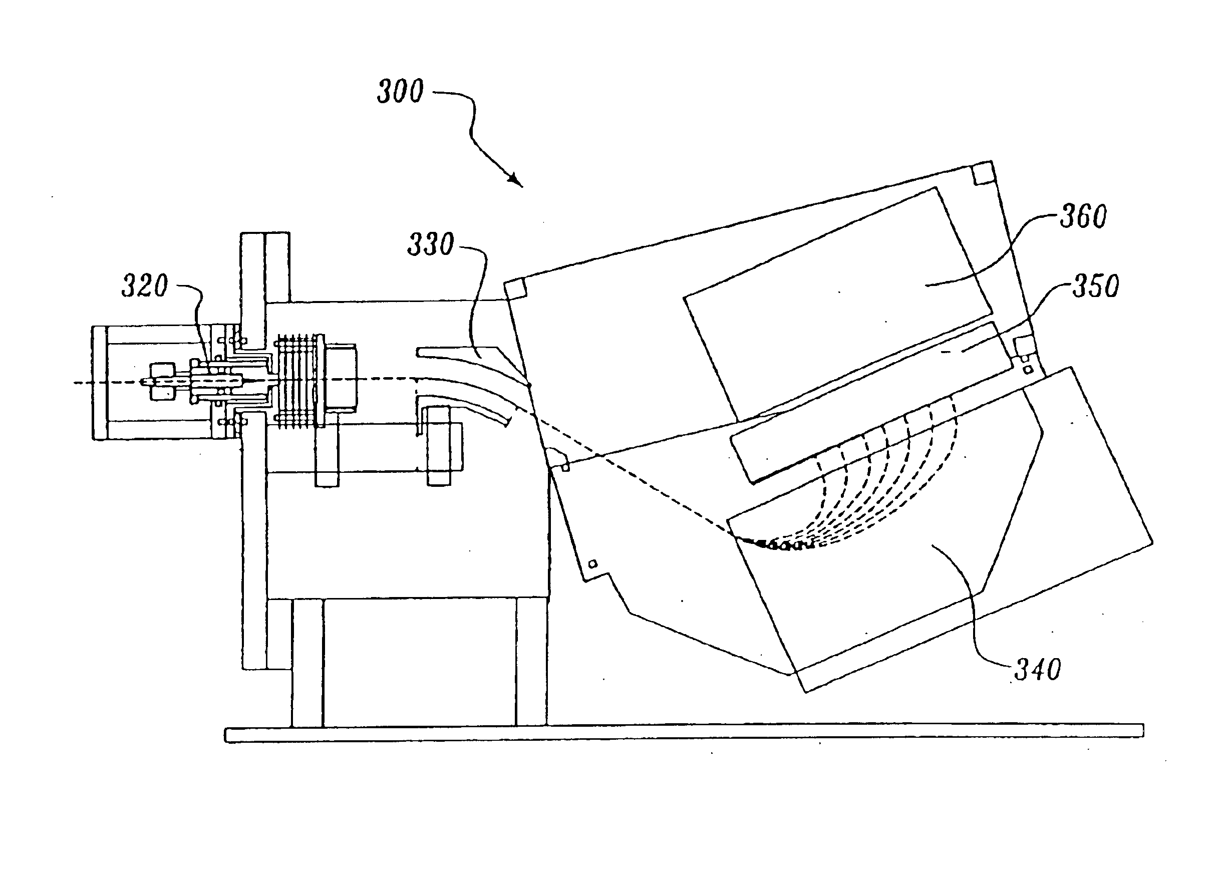 Magnetic separator for linear dispersion and method for producing the same