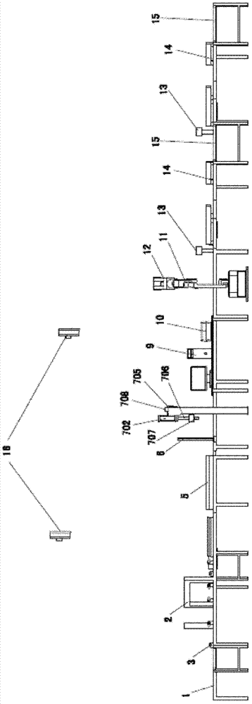 Logistics sorting system and method based on radio frequency and video and infrared recognition and tracking