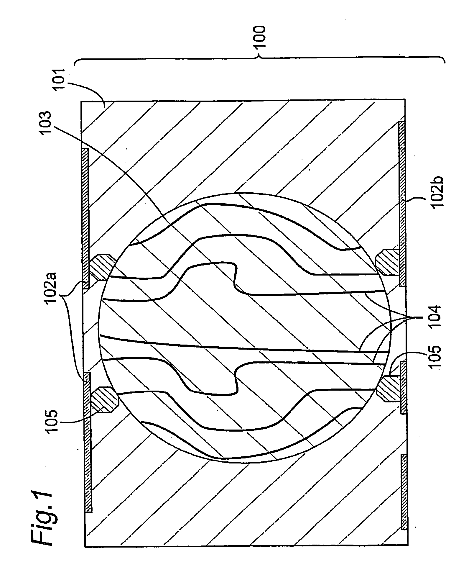 Wiring board embedded with spherical semiconductor element