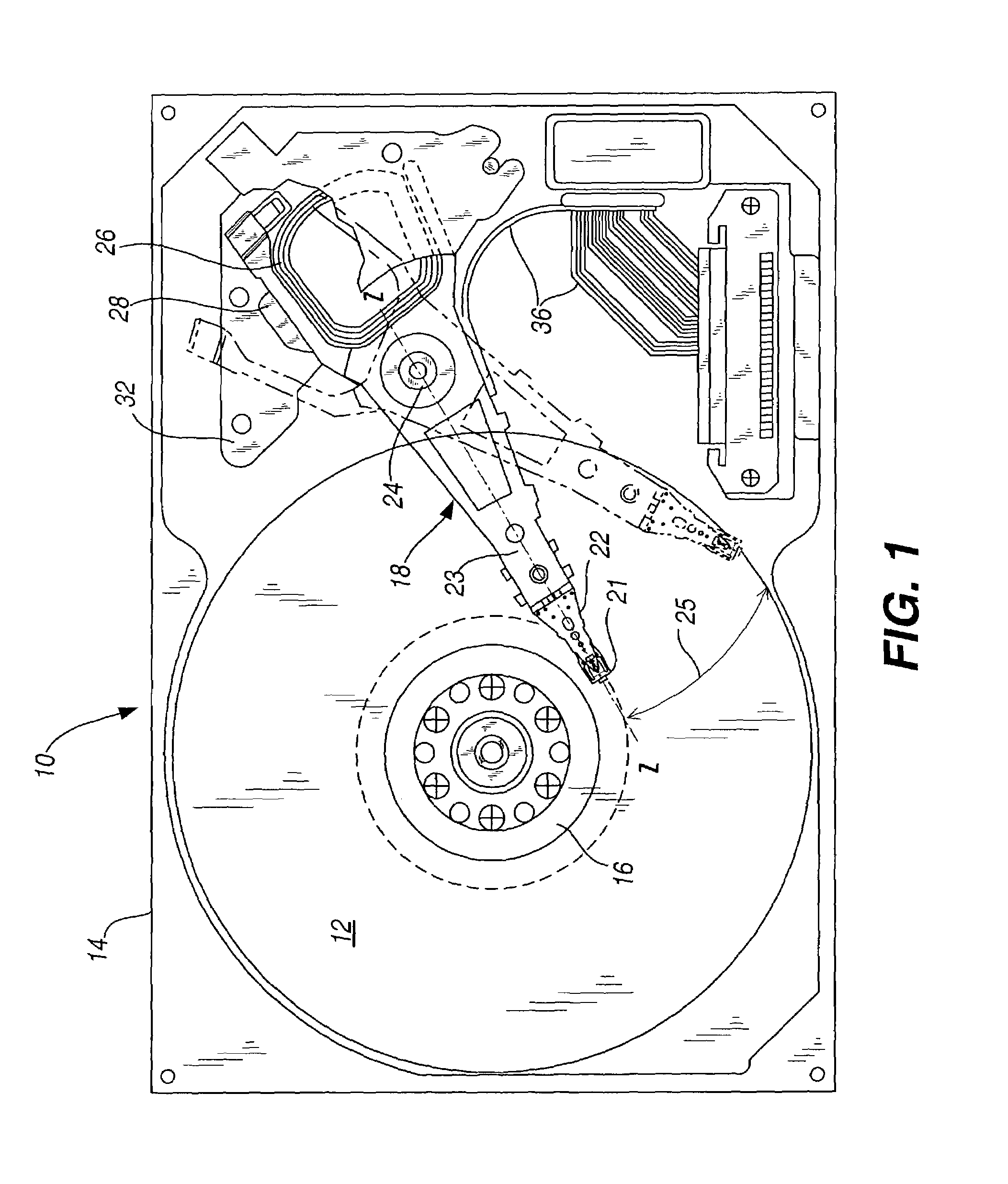 Micro-flexure suspension including piezoelectric elements for secondary actuation