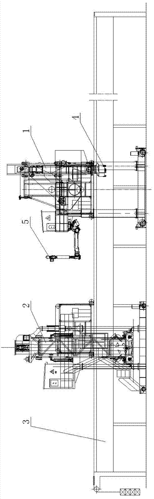 Unloading and cleaning method for open wagon conveyed bulk materials after freezing and device thereof