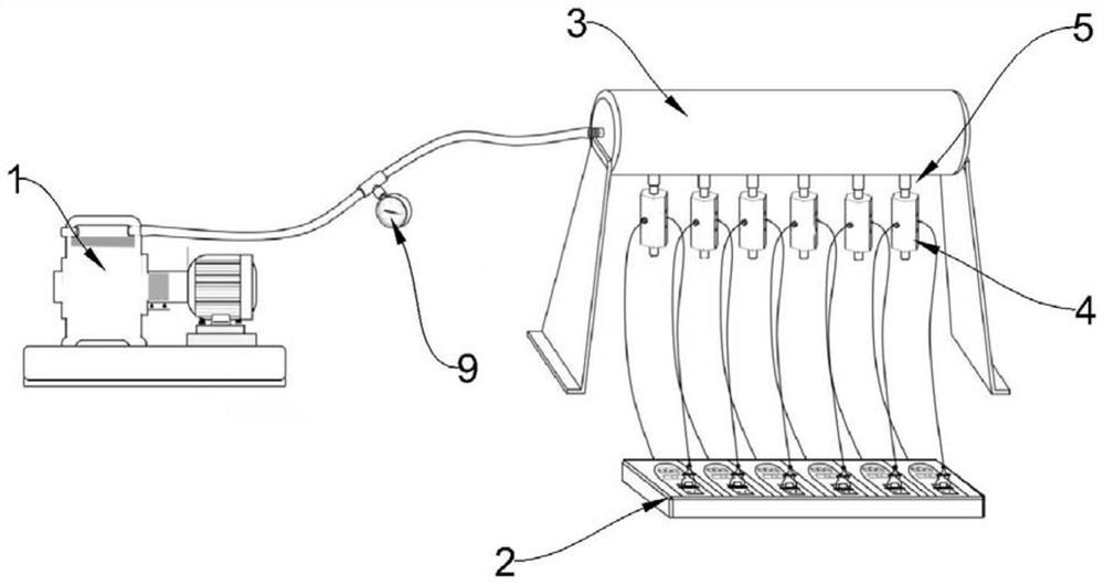 Device for detecting seeping degree of wax oil in asphalt and detection method