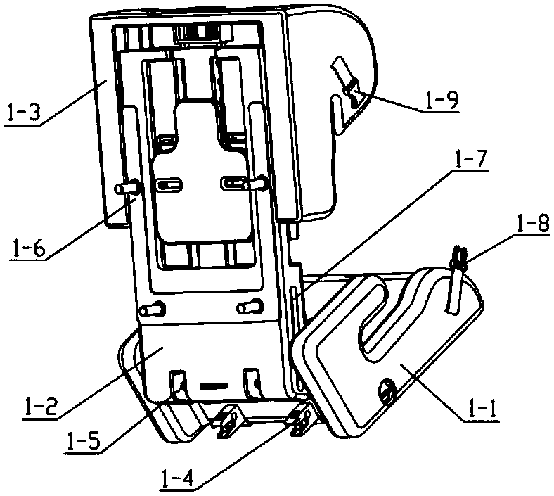 Two-way swivel integrated child safety seat