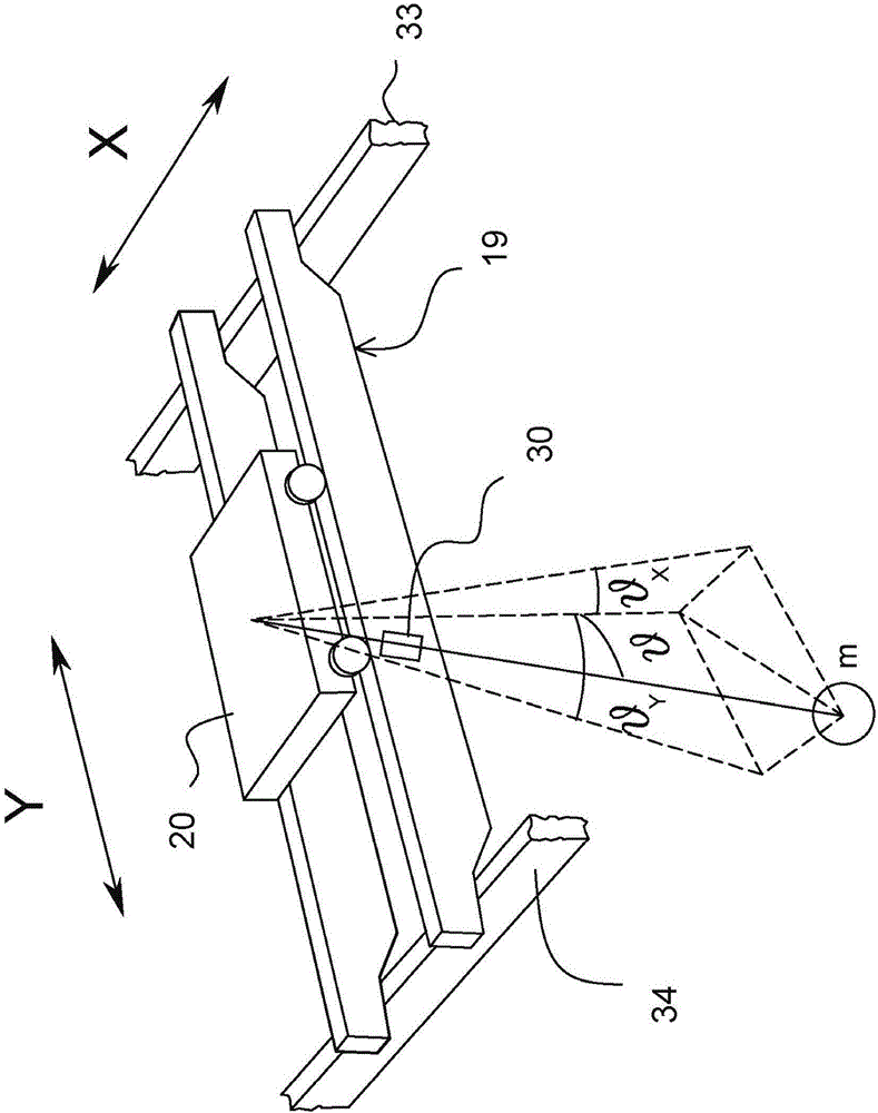 A device and a process for controlling a swinging of a load suspended from a lifting apparatus