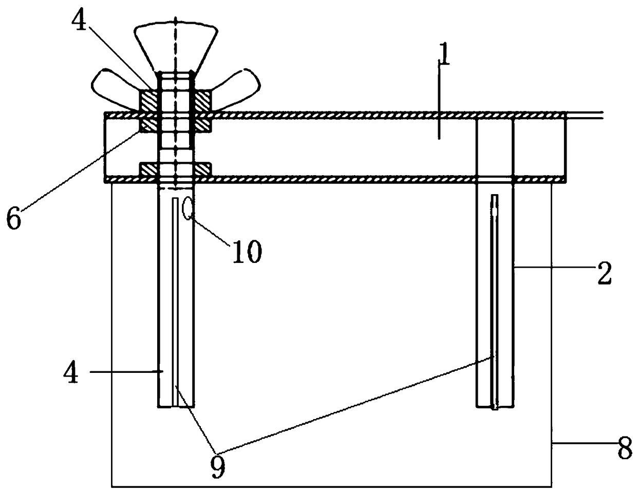 Cotton fabric and scattered fiber mercerization instrument for teaching and manufacturing method thereof