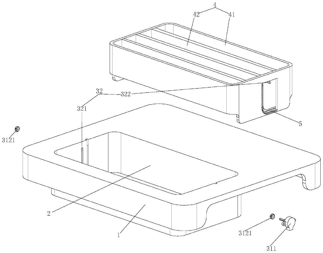 Air guide structure and air conditioner