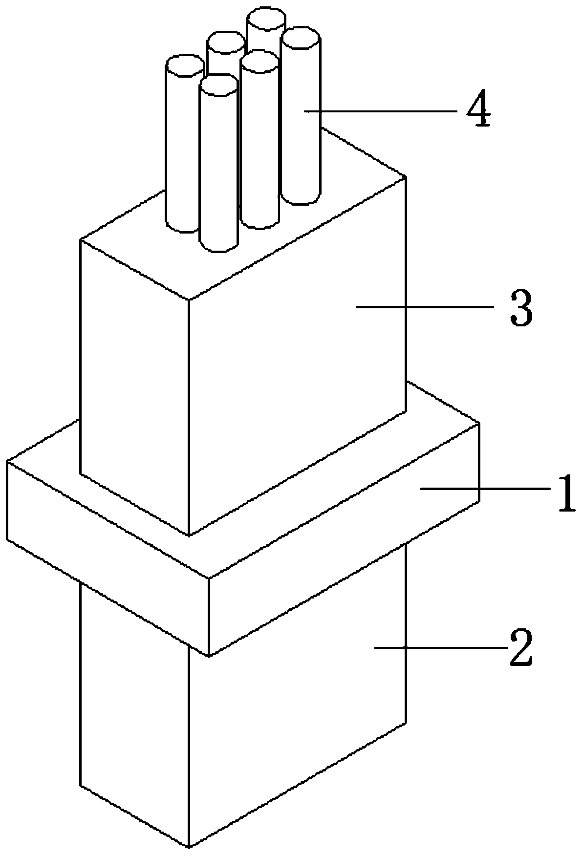 Civil aseismic structure and method thereof