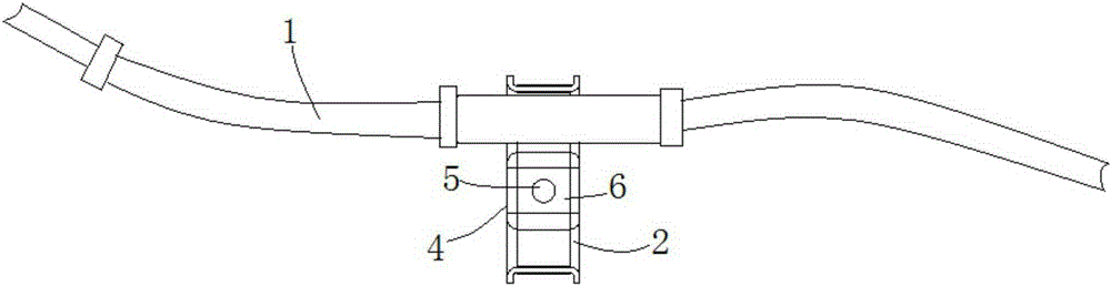 Air conditioner pipeline facilitating assembly and fixing and mounting method of air conditioner pipeline