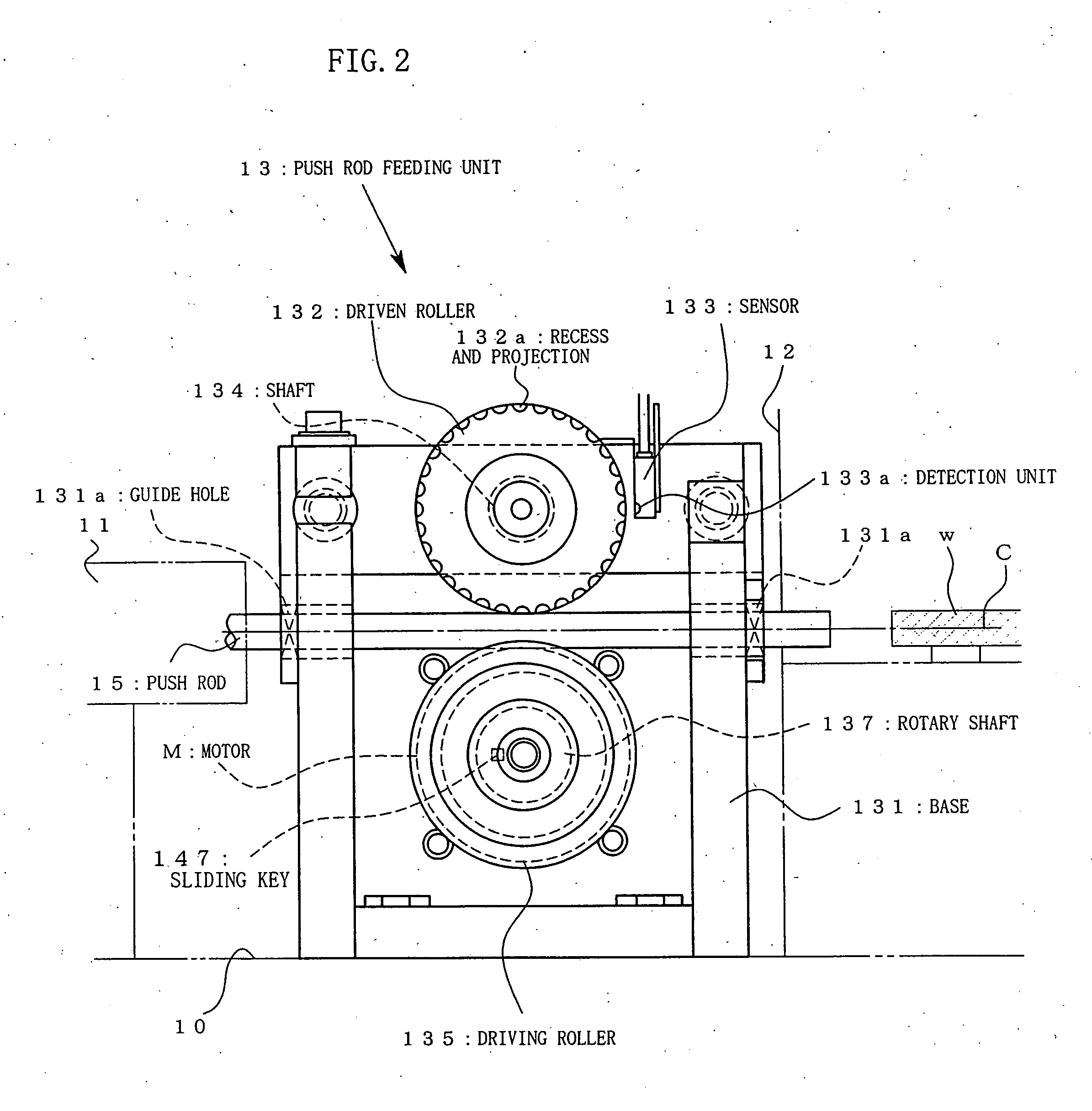 Bar material supply device of numerically controlled automatic lathe