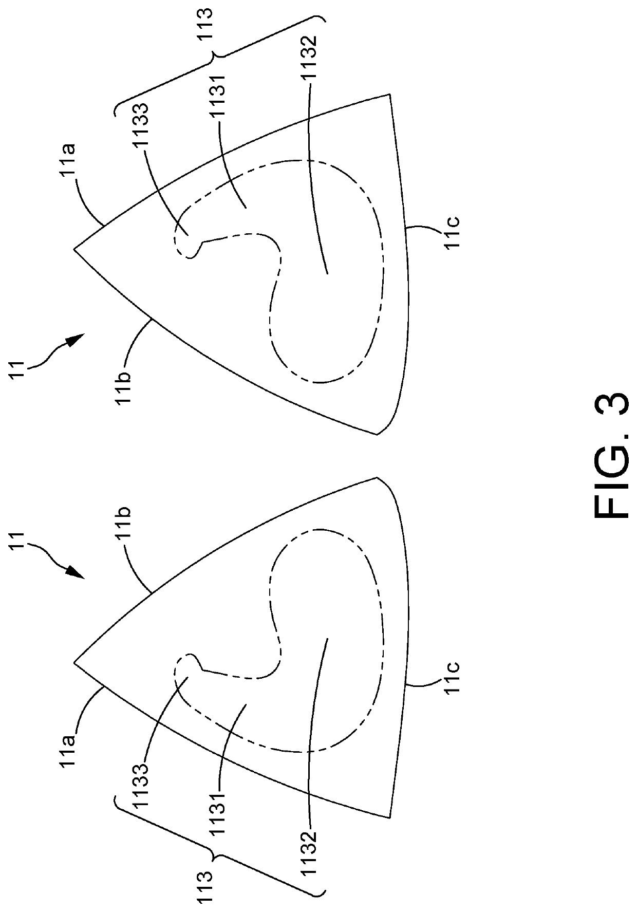 Bra cup structure