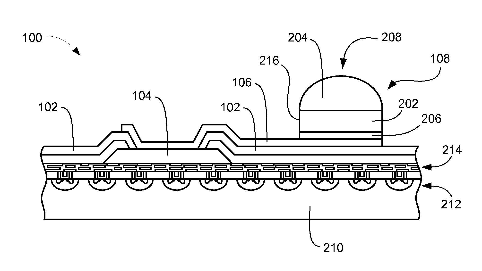 Integrated circuit system with stress redistribution layer and method of manufacture thereof