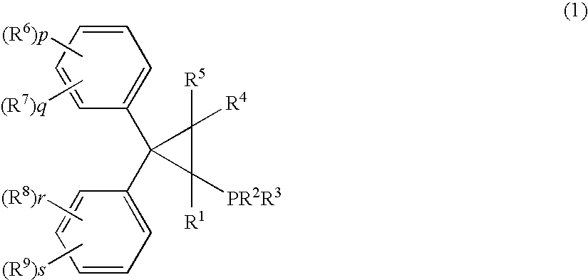 Phosphine compound, its intermediate, its complex with palladium and a manufacturing method of unsaturated compounds by using the palladium complex