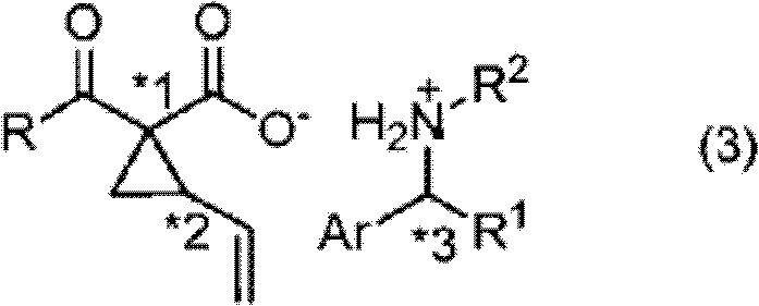 Optically active vinyl-cyclopropane carboxylic acid derivative and optically active vinyl-cyclopropane amino acid derivative manufacturing method