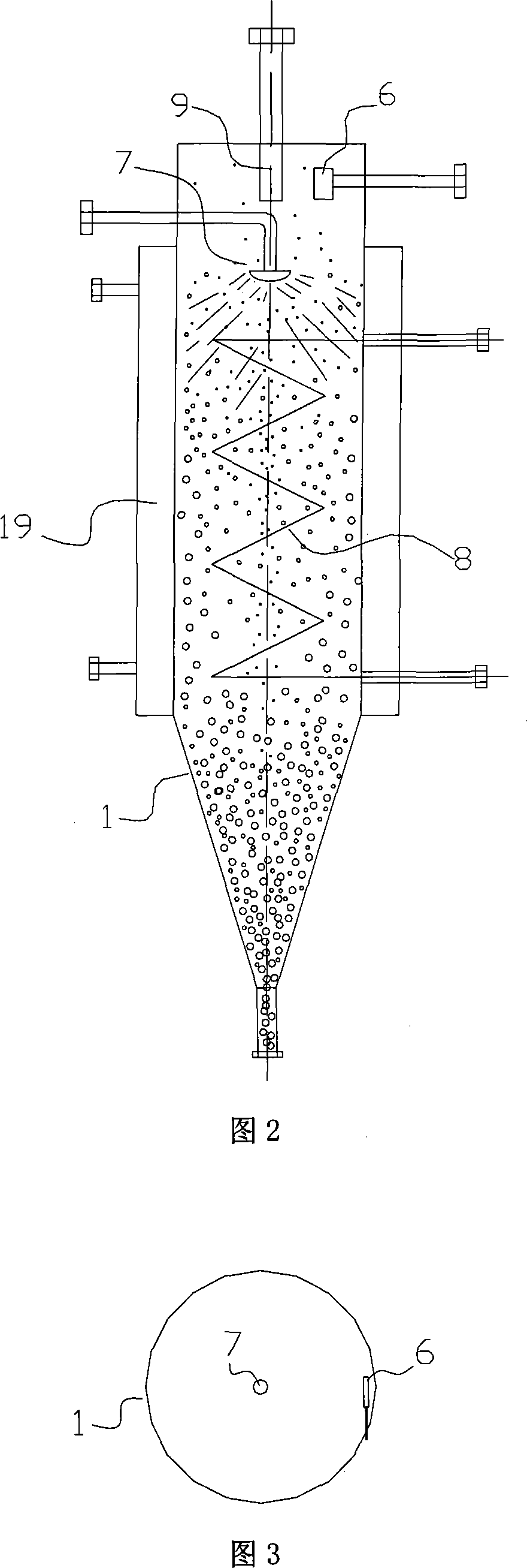 Method and device for quickly preparing natural gas hydrate by employing static hypergravity