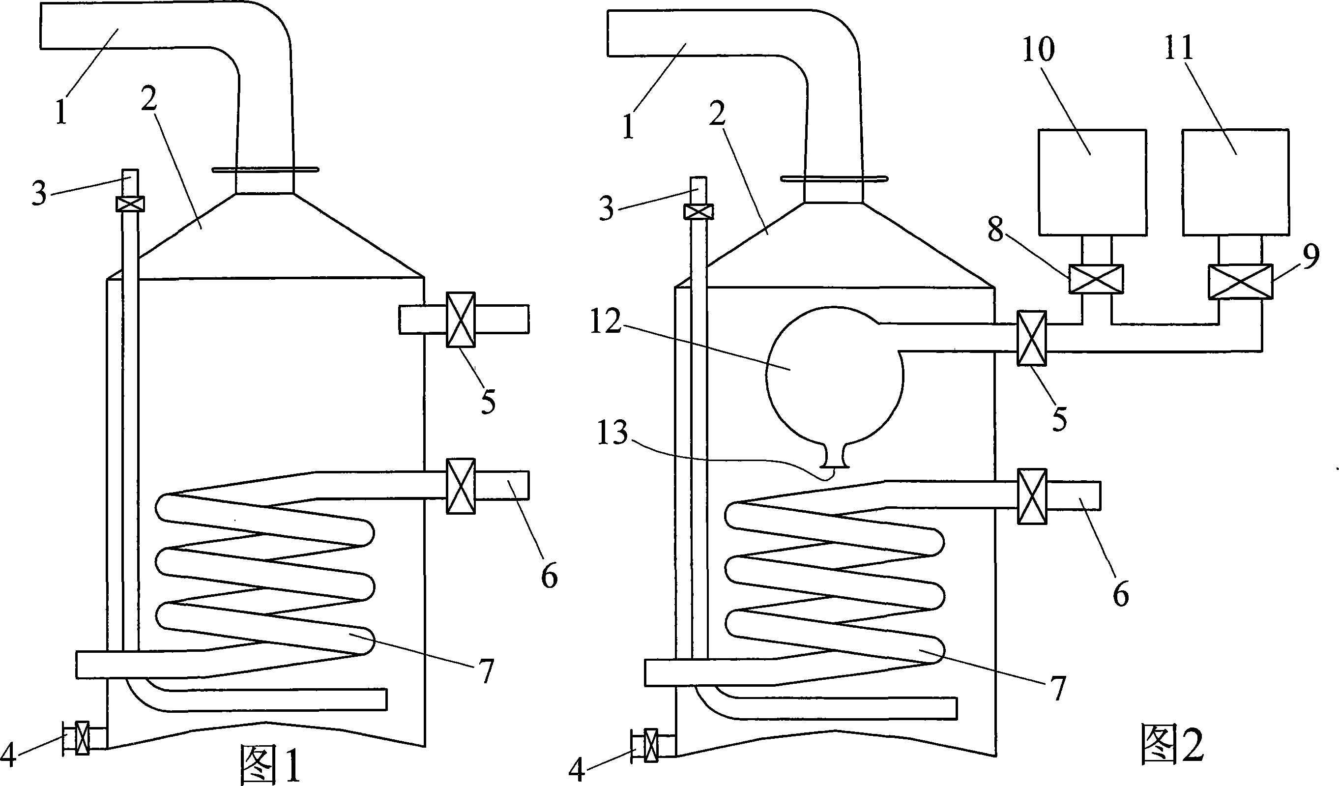 Colophony processing equipment and colophony processing method