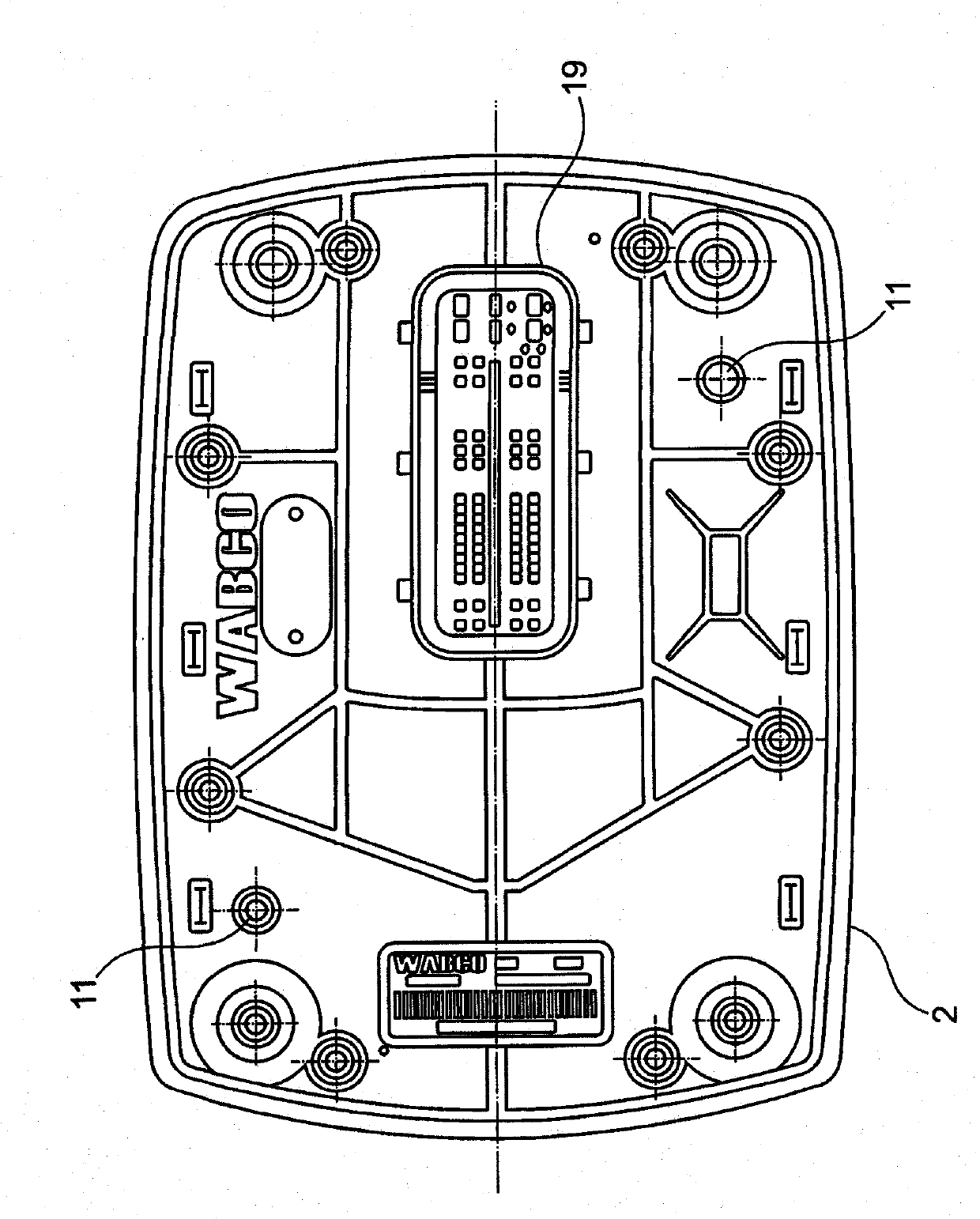 Detector device for a gear shift