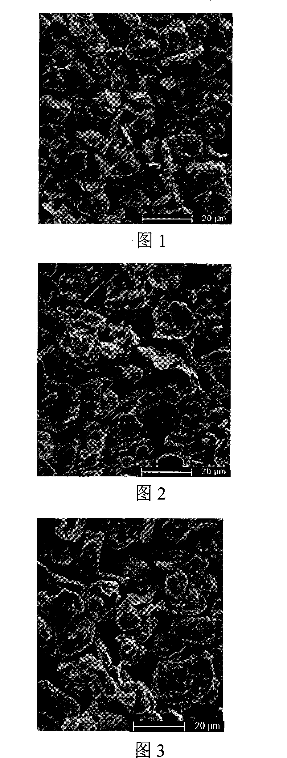 Making method for electromagnetic wave interference resisting iron ,silicon, aluminum and nickel alloy
