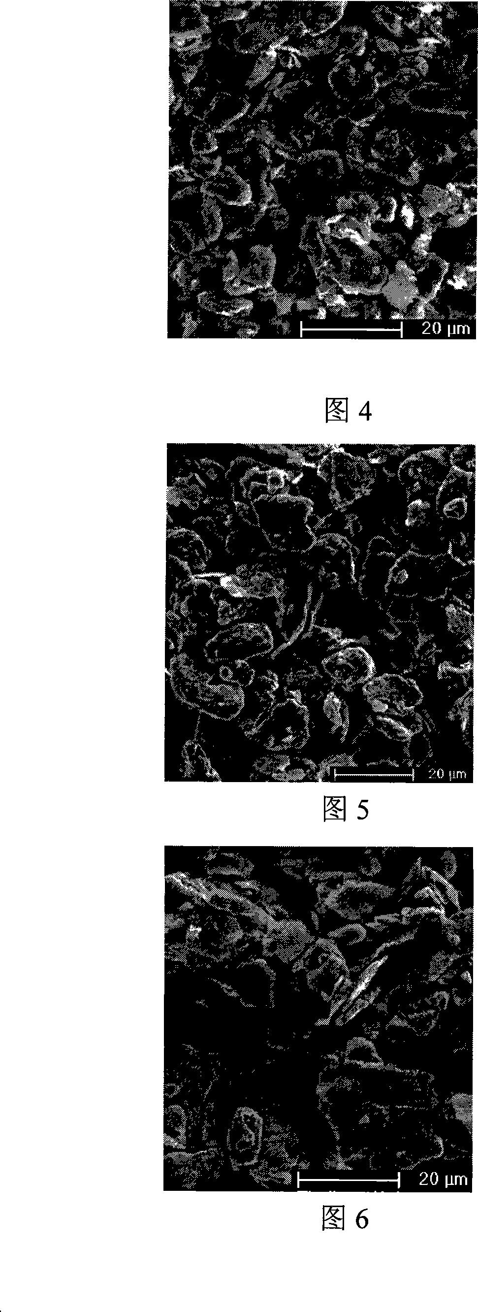 Making method for electromagnetic wave interference resisting iron ,silicon, aluminum and nickel alloy