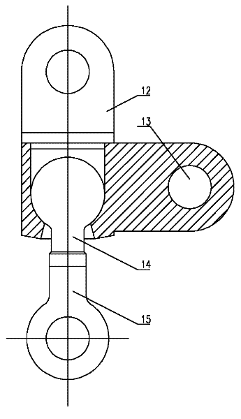 Underwater towed vehicle automatic detaching apparatus